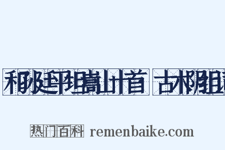 和孙廷平坦嵩山十首·古木阴组词是什么意思的图片